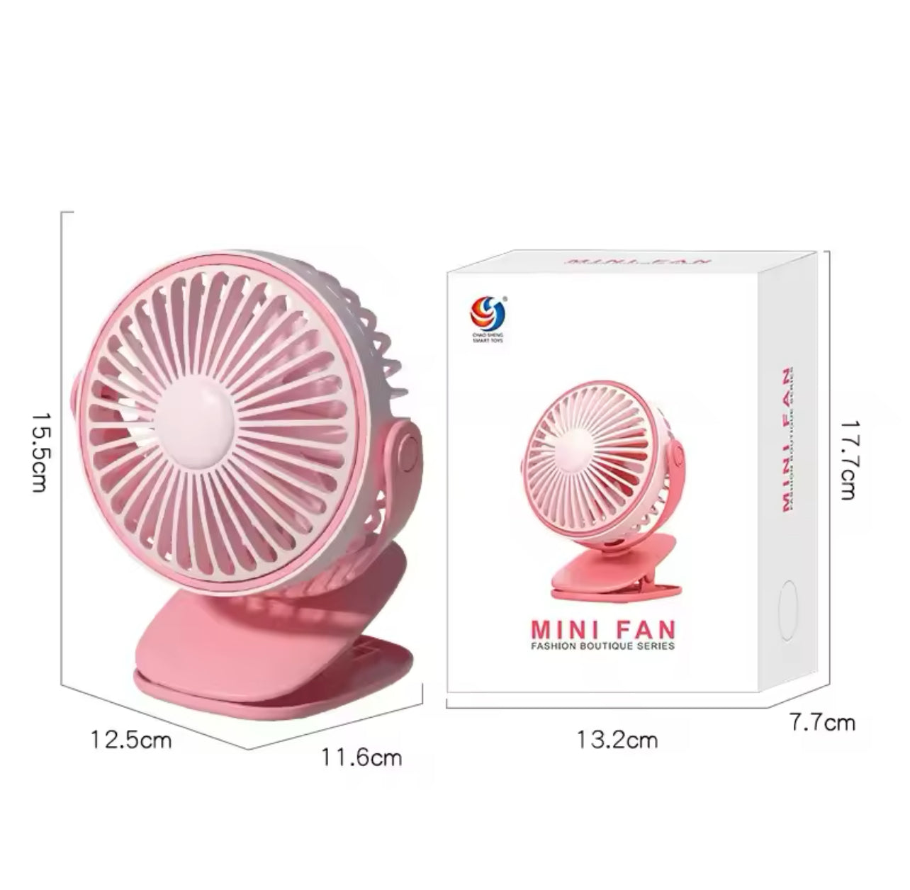 Ventilador Portátil con Clip – Uso Versátil