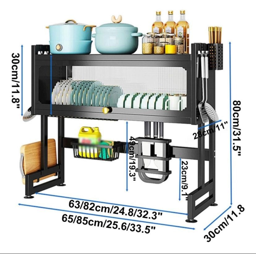 Escurridor Y Organizador De Cocina Grande