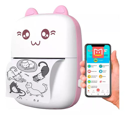Mini Impresora Térmica Portátil Bluetooth