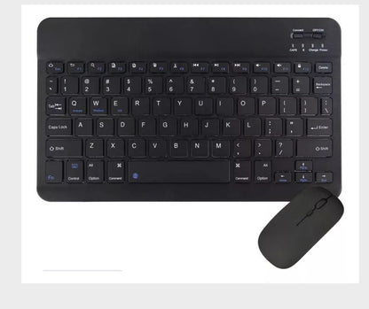 Set Teclado Mouse Bluetooth Tablet Computador