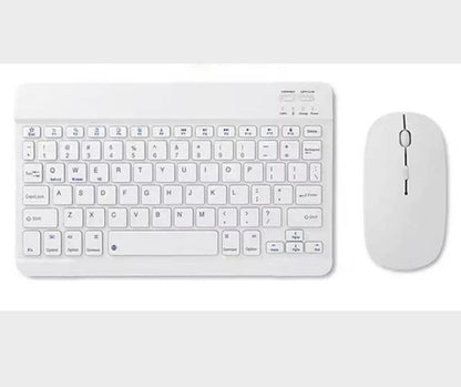 Set Teclado Mouse Bluetooth Tablet Computador